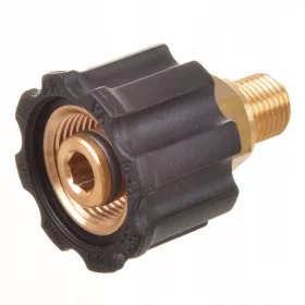   Adaptor M22 cu filet interior (cu dop de 14 mm) la 1/4" filet exterior - Compatibil cu spălătoarele cu presiune înaltă Karcher HD HDS