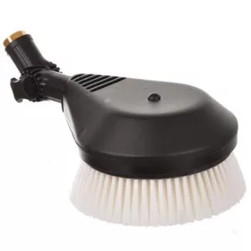   Perie Rotativă de Înaltă Presiune cu Apă Caldă, Albă, 1/4" F, Fibre Sintetice