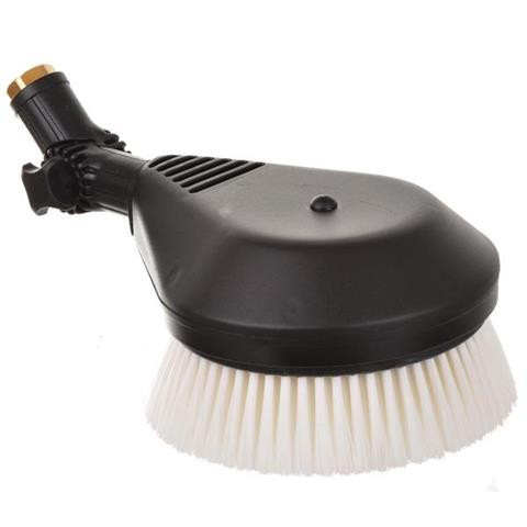 Perie Rotativă de Înaltă Presiune cu Apă Caldă, Albă, 1/4" F, Fibre Sintetice