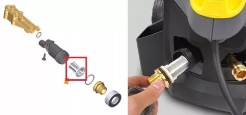 Filtru de Apă Karcher pentru Mașini de Spălat cu Presiune HD - Model 5.731-059.0