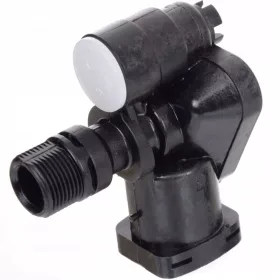   Cap de pompă original pentru spălătoare cu presiune înaltă Karcher K 2.98, K 3.97, K 3.99, K 360 (9.001-219.0) cu regulator de presiune încorporat și conexiune standardizată de 26 mm