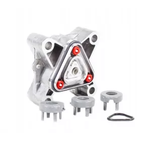   Cap de pompă din aluminiu pentru Karcher K 5.55 K 4.98 K5 Full Control FC - Compatibil cu aparate de spălat cu presiune înaltă (9.001-274.0 sau 9.002-188.0)