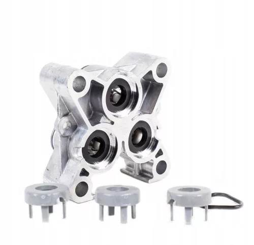 Cap de pompă din aluminiu pentru Karcher K 5.55 K 4.98 K5 Full Control FC - Compatibil cu aparate de spălat cu presiune înaltă (9.001-274.0 sau 9.002-188.0)
