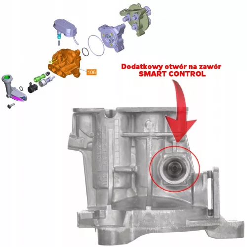 Cap de pompă din aluminiu original Karcher pentru K7 Control Inteligent (5.062-718.3)