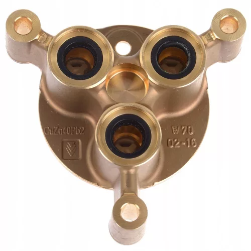 Cap de pompă din alamă pentru spălătoare cu presiune KARCHER HD 5/12, HD 5/13, HD 5/15, HD 6/13 și K7 (4.550-942.0)