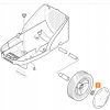 Protector Ax Motor Kärcher HDS - 28,2 mm x 15,3 mm x 2,4 mm, Cod Catalog 6.343-168.0
