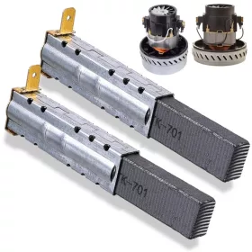   Set Universal Perii de Cărbune Compatibil pentru Motoarele Karcher NT501, NT360, NT351, 65/2, 700, PUZZI 100, 200, 300, K3001, K2801, K2701, K2601 - 2 Bucăți (1 Pereche)