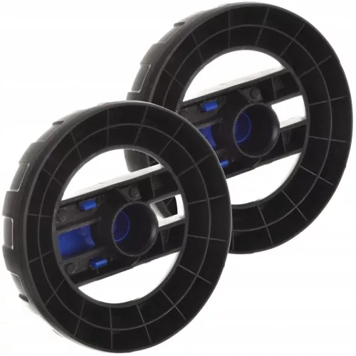 Set de Roți Nilfisk Compact C110, C120, C125 pentru Spălătoare cu Presiune - Piesă Originală, 139 mm Diametru