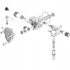 Conector de Aspirație Original Nilfisk pentru Spălătoare C135.1 X-Tra