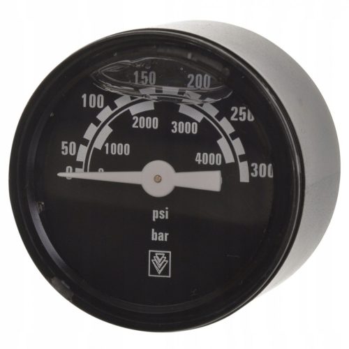 Indicator de Presiune Original Karcher – 0–300 bar, Racord 1/8", Umplere cu Glicerină (6.421-214.0)
