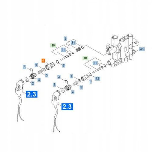 Șurub Original Kärcher cu Microîntrerupător pentru Seria HDS 1195, 1295, 558, 695, 698, 798, 895, 99 (5.583-161.0)
