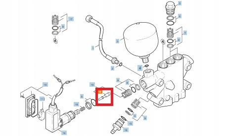 Regulator Piston Karcher pentru Microîntrerupător - Compatibil cu HDS 695, 755, 795, 895, 995, 1295 (6.630-038.0)