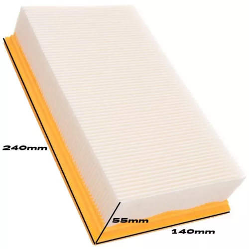 10x szintetikus mikroszálas porzsák + szűrő Karcher Nt 361 ECO 35/1 25/1 NT361 361/eco porszívókhoz (6.904-210.0/6.904-367.0 cikkszámok kiváltására)