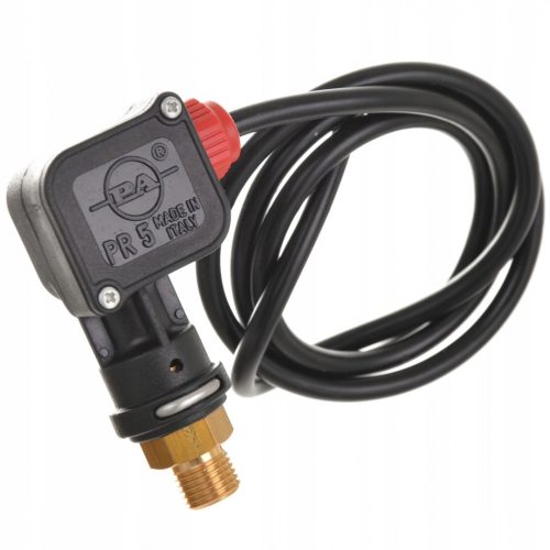 Microcontact P.A PR5 pentru Electrovana, 25-350 bar, 1/4" Filet, 6A, Roșu