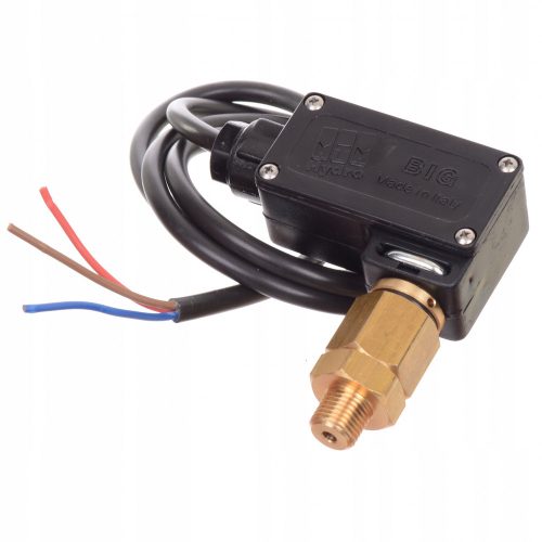 Presostat MTM PS31 cu Microîntrerupător și Supapă Magnetică pentru Spălătoare cu Presiune Ridicată Karcher HDS, Sistem By-Pass (40-280 bar, 1/4” Filet)