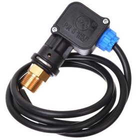   Microîntrerupător P.A PR5 pentru Electrosupape Bypass 15 bar 3/8" Feminin, Negru, IP55