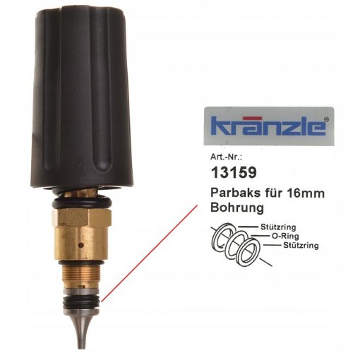 Kit de Reparație Original Kranzle PARBAKS cu Inel O de 16 mm și Garnituri (11 mm) - 13.159