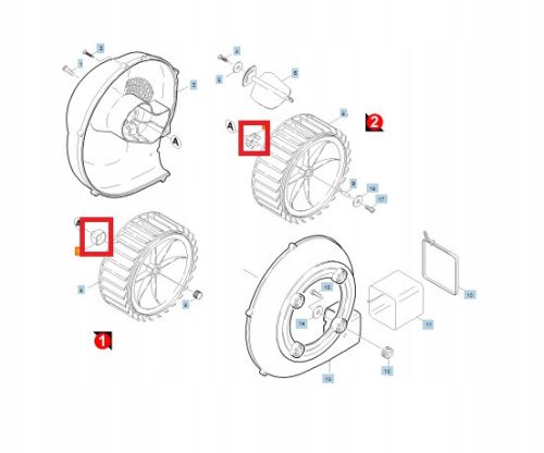 Cuplaj Original pentru Pompa de Combustibil Karcher HDS 550, 5858, 695, 698, 798, 8/18, 895, 995, 1195, 1295, 13/20 pentru Spălătoare cu Presiune Înaltă (5.471-097.0)