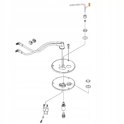 Set Conector Tub Conductă Combustibil Kärcher pentru Unități de Curățare cu Presiune Înaltă Seria HDS