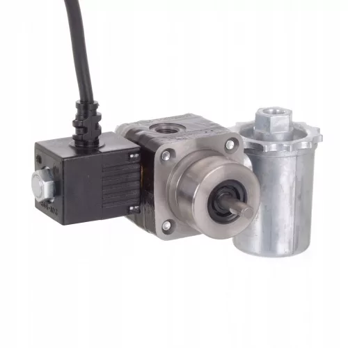 Pompă de combustibil completă 24V, sens de rotație stânga, cu filtru și electrovalvă, compatibilă cu Karcher HDS (înlocuiește 6.472-925.0)