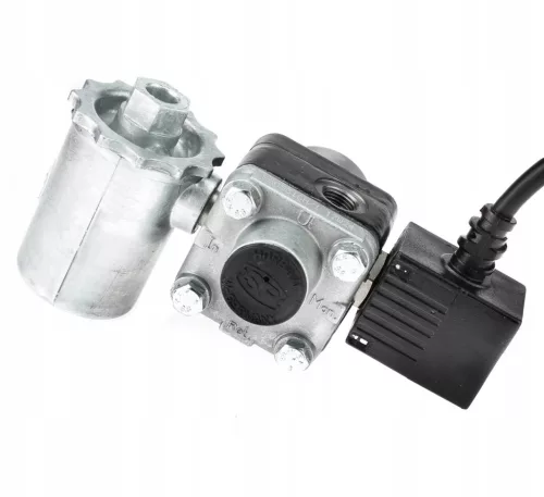 Pompă de combustibil completă 24V, sens de rotație stânga, cu filtru și electrovalvă, compatibilă cu Karcher HDS (înlocuiește 6.472-925.0)