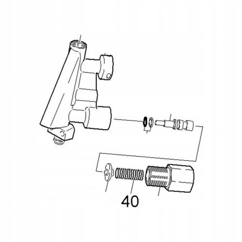 Kärcher Supapă Originală de Preaplin cu Arc pentru Seria HD (58 x 15 mm, 5.332-512.0)