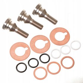   Set Șuruburi Fixare Piston Ceramic Compatibil Interpump/Generalpump Seria W, WS, WW, T, TS - 15 bucăți, M8, 20-22 mm