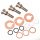 Set Șuruburi Fixare Piston Ceramic Compatibil Interpump/Generalpump Seria W, WS, WW, T, TS - 15 bucăți, M8, 20-22 mm
