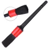 Set Detaliere Auto cu 5 Pensule, Kit de Curățare Detalii cu Peri Naturali, fără Componente Metalice