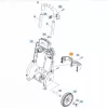 Suport Original pentru Rezervor de Detergenți Karcher HD Seria Profesională - Compatibil cu HD 6/16 -4M, HD 7/18 -4M, HD 9/19 M, HD 9/20 -4M