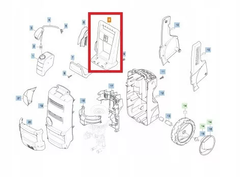 Mâner de Ghidare pentru Spălătoare cu Presiune Ridicată Kärcher Seria K - Performanță Maximă și Instalare Ușoară