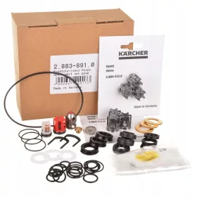   Kit de Reparație pentru Pompa și Chiulasa KARCHER HDS 559, 698, 601 pentru Spălătoare cu Presiune Înaltă, Compatibil cu Piston de 14 mm (2.883-891.0)