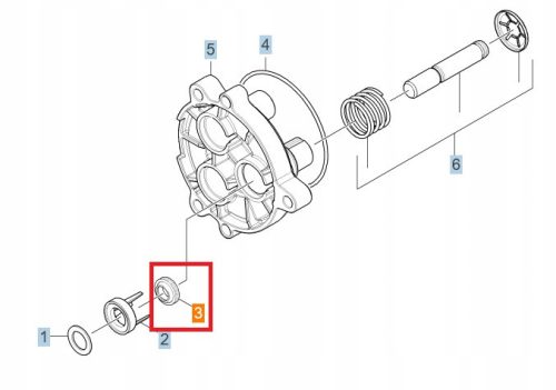 Originală Karcher Garnitură de Etanșare cu Ulei pentru Karcher K, HD și HDS Seria de Mașini de Spălat cu Presiune - 1 Bucată 12x18x5/6/1 "O" (6.363-633.0)