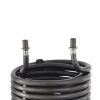 Furtun Spiralat de Încălzire, 15 Spirale pentru Karcher HDS 1295, 1195, 1290, 1150, 1250, Compatibil cu Conector 2 x M22x1,5 mm