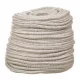 Șnur Izolator din Fibre de Sticlă pentru Coșuri de Fum, Cazane și Boilere, 8x8 mm - Unități de 1 Metru