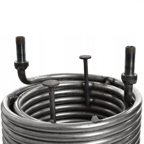 Spiral Încălzitor din Oțel pentru Mașini de Spălat cu Presiune Portotecnica IPC Futura Profi Faip, 19 Spirale, Filet M22, Fabricat în Germania