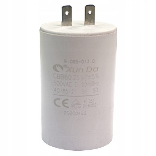 Condensator Original Karcher 25 µF Compatibil cu Seria K3, K4, K5, K6, HD, HDS de Mașini de Spălat cu Presiune (9.085-013.0)