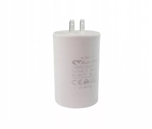 Condensator Original Karcher 25 µF Compatibil cu Seria K3, K4, K5, K6, HD, HDS de Mașini de Spălat cu Presiune (9.085-013.0)