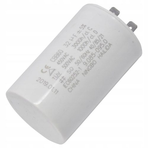 Condensator Original Karcher 32mF pentru Seria K, HD, HDS de Spălătoare cu Presiune (9.085-095.0)