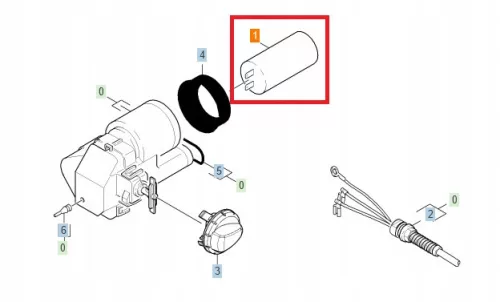 Condensator Original Karcher 32mF pentru Seria K, HD, HDS de Spălătoare cu Presiune (9.085-095.0)
