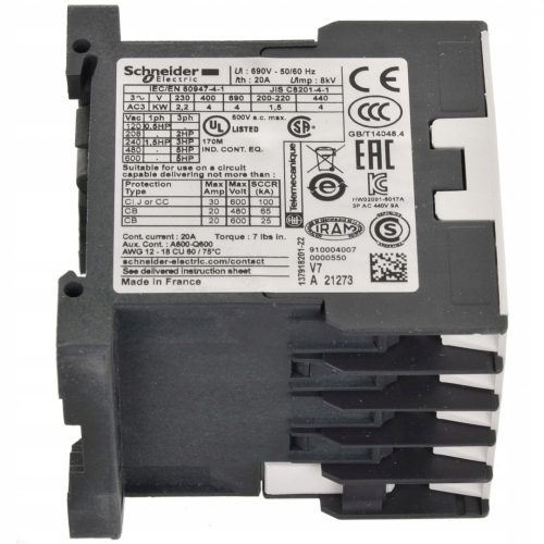 Comutator Original Kärcher LC1-K091 V7 20A 50/60Hz 4KW/400V 2,2KW/230V pentru Dispozitive HD/HDS