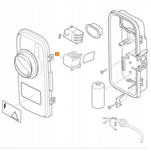 Comutator Original Kärcher LC1-K091 V7 20A 50/60Hz 4KW/400V 2,2KW/230V pentru Dispozitive HD/HDS
