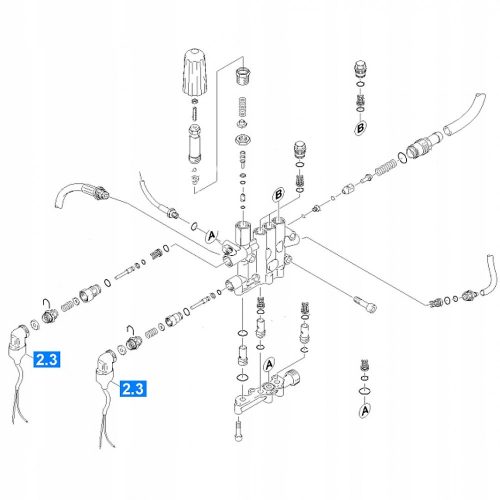 Comutator Principal Original Karcher pentru Modelele HDS 5/12 C, HDS 695, HDS 798, HDS 1195