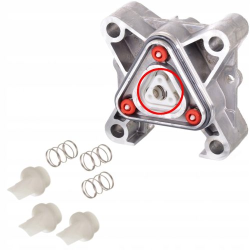 Kit Supapă de Aspirație Compatibil Karcher K3, K4, K5 Control Complet - 3 Bucăți (9.001-275.0)