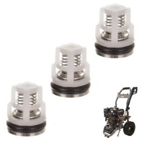   Set Supape Presiune TECHKAR "R210" pentru Spălător cu Presiune, 3 Bucăți, 210 bari, 9,5 l/min