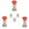Set Complet de Supape pentru Karcher K2-K5, Suport de Absorbție și Presiune, 15 Bucăți, Numere de Catalog 9.001-110.0 + 9.001-149.0