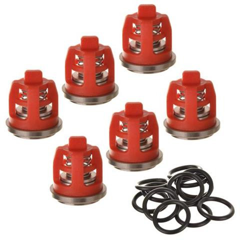 Kit de Reparații Kranzle pentru Supape și Garnituri O - 6 Supape, 12 Garnituri O, Compatibil cu Serii AQ, AY, K /40.062-1/ - B / D / HD / Profi-Jet / Quadro / Therm / W