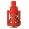 Supapă de Presiune Originală Kranzle Roșie - Compatibilă cu Pompe AP și AZ, Înălțime 29,3 mm, Diametru 16,0 mm