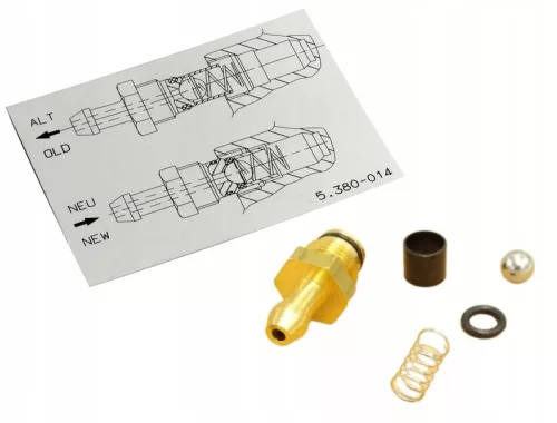 Kit Reparare Supapă Chimică Kärcher - Compatibil K7, HD 650, HDS 551, Include Supapă, Arc, Manșon, Bilă și Inel O