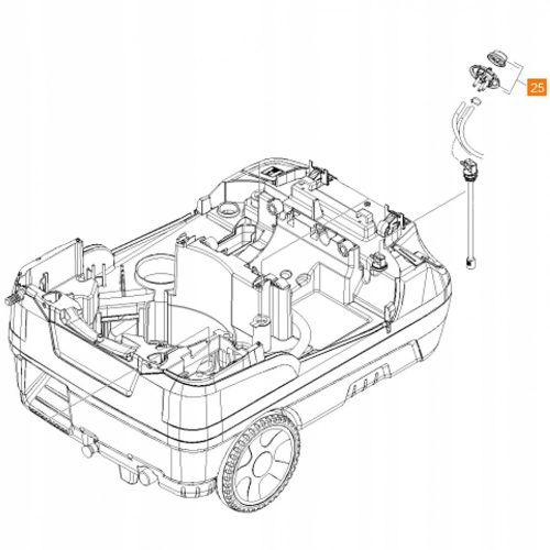 Supapă de Dozare Detergenți Originală Kärcher pentru Spălătoare cu Presiune Înaltă HDS - Compatibilitate Extinsă